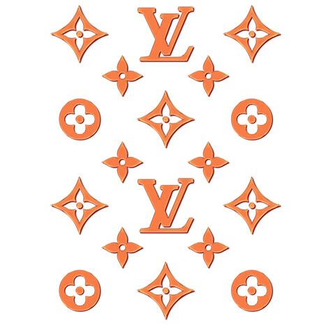 louis vuitton png logo pattern